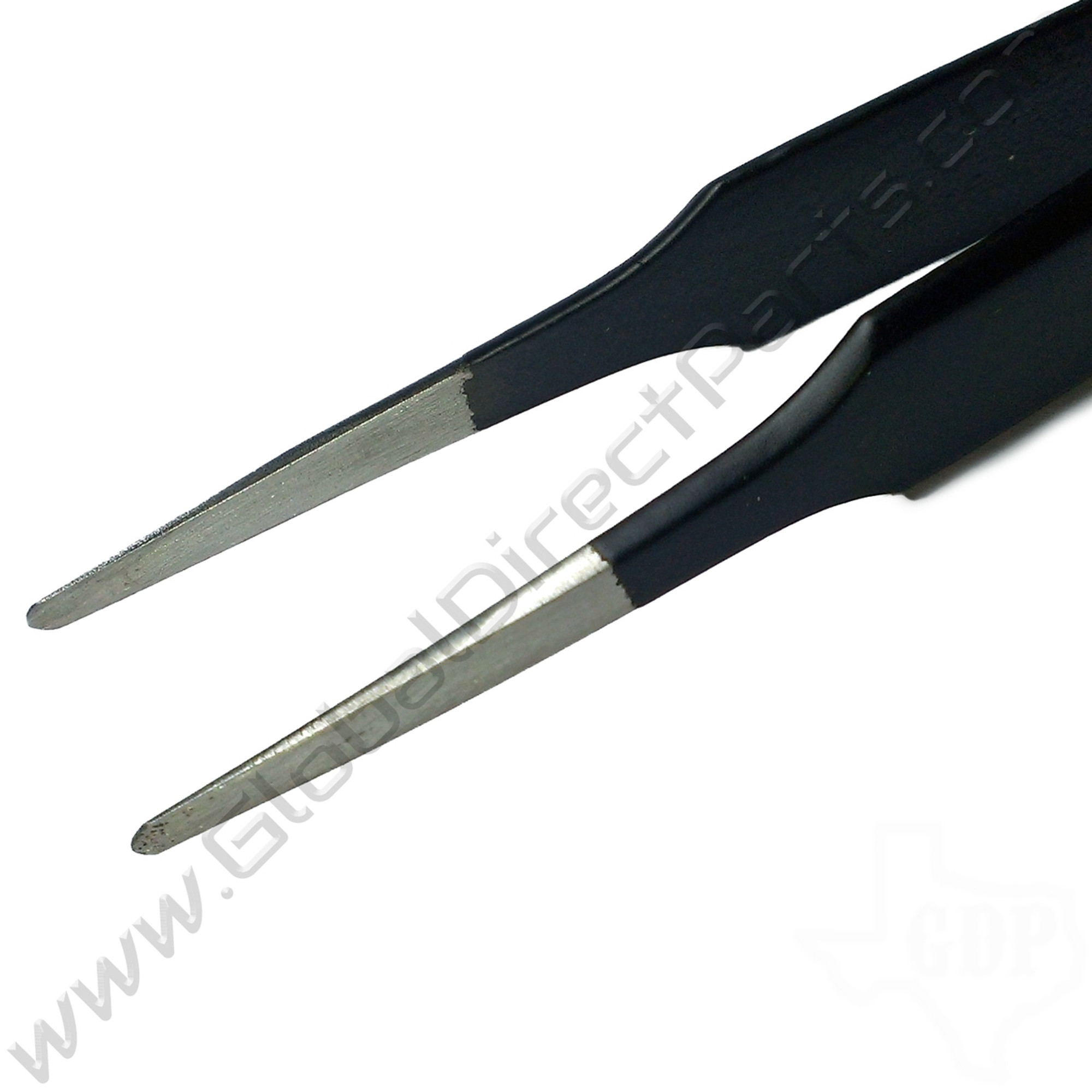 Flat Round Tip Tweezers ESD-13