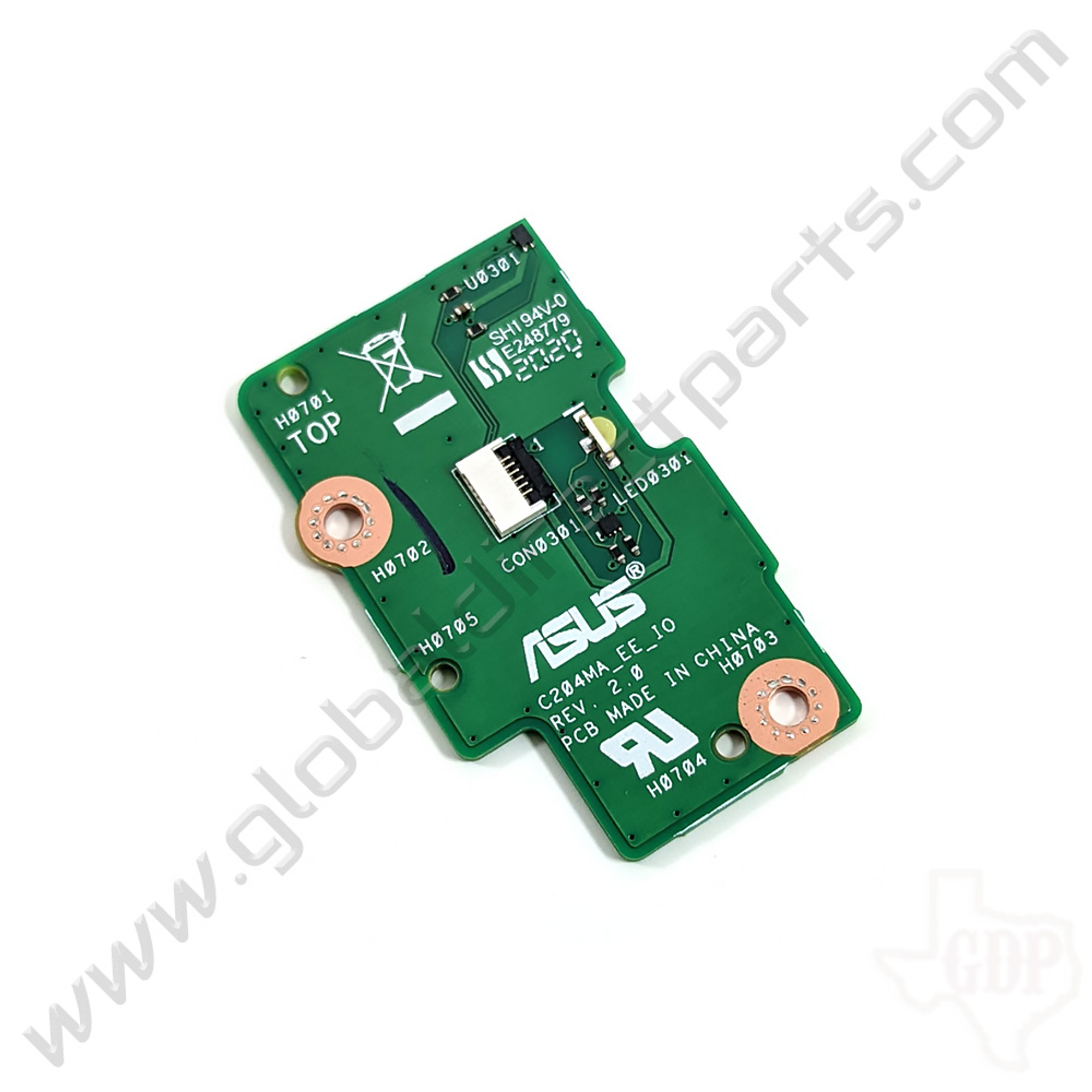 OEM Asus Chromebook C204E Daughterboard PCB with Flex