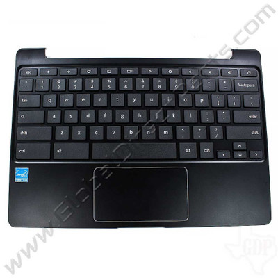 OEM Reclaimed Samsung Chromebook 2 XE503C12 Keyboard with Touchpad [C-Side] - Black [BA98-00266A / BA41-02331A]
