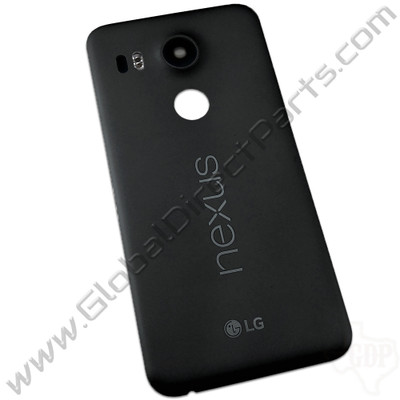 OEM LG Google Nexus 5X Battery Cover - Black
