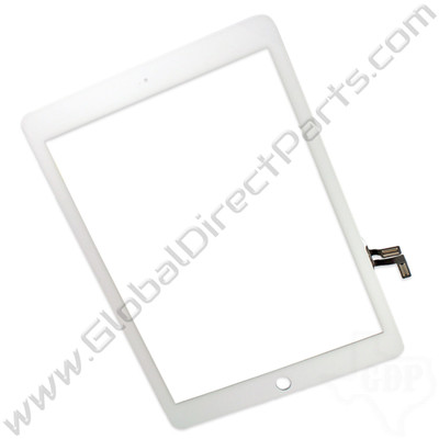 OEM Apple iPad Air, iPad 5th Gen Digitizer [Not Including Home Button Assembly] - White