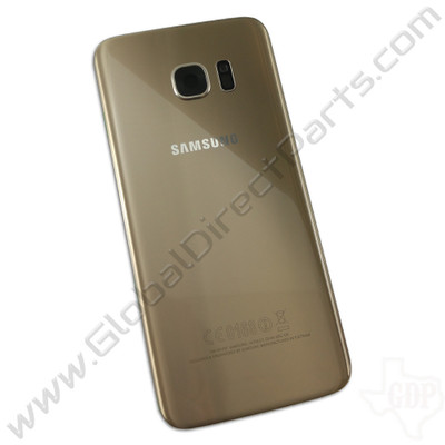 OEM Samsung Galaxy S7 Edge G935F Battery Cover - Gold