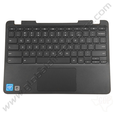 OEM Reclaimed Lenovo N23, N23 Touch Chromebook Keyboard with Touchpad [C-Side] - Gray