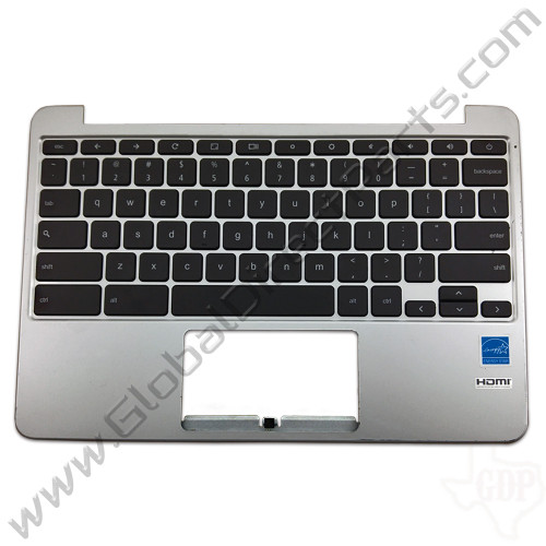 OEM Reclaimed Asus Chromebook C201P Keyboard [C-Side] - Black