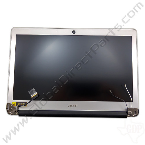 OEM Reclaimed Acer Chromebook 14 CB3-431 Complete LCD Assembly - Silver