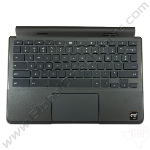 OEM Dell Chromebook 11 CRM3120 Keyboard with Touchpad [C-Side] - Black [38ZM8TCWI00]