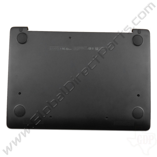 OEM HP Chromebook 11 G5, G5 Touch, 11-V011DX Bottom Housing [D-Side] - Black [900807-001]