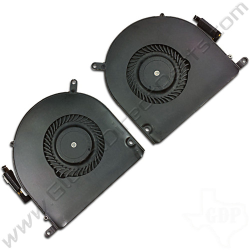 OEM 2013 Apple MacBook Pro Retina 15" A1398 Internal Cooling Fan Set