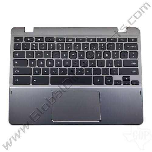 OEM Reclaimed Samsung Chromebook XE550C22 Keyboard with Touchpad [C-Side] - White [BA75-03432A]