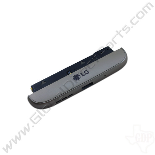 OEM LG G5 H820 Accessory Module with Charge Port PCB & Loud Speaker - Gray