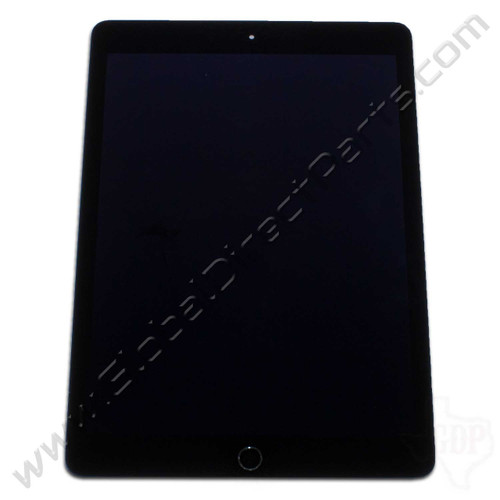 OEM Apple iPad Air 2 LCD & Digitizer Assembly [Including Home Button] - Black [Black Ring]