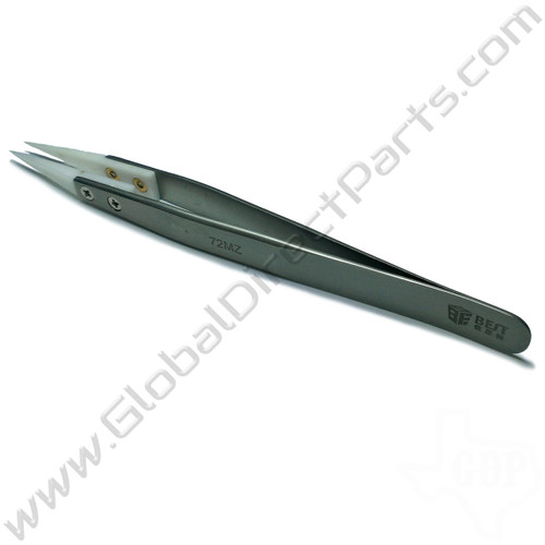 Best Non-Magnetic Fine Tipped Tweezer [MZ-72, 125 mm]