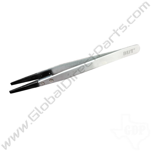 Best Non-Magnetic Narrow Tipped Tweezer [ESD-2A, 130 mm]