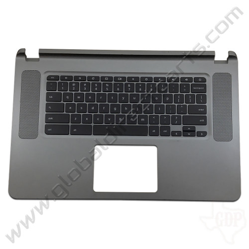 OEM Reclaimed Acer Chromebook 15 CB3-531 Keyboard [C-Side] - Gray [EAZRF003030]