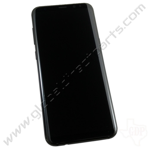 OEM Samsung Galaxy S8+ AMOLED & Digitizer Assembly with Front Housing - Black
