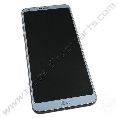 OEM LG G6 LCD & Digitizer Assembly with Front Housing - Silver