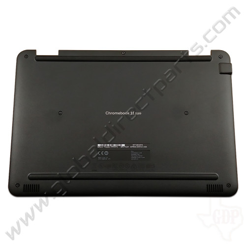 OEM Reclaimed Dell Chromebook 11 3189 Education Bottom Housing [D-Side] - Black