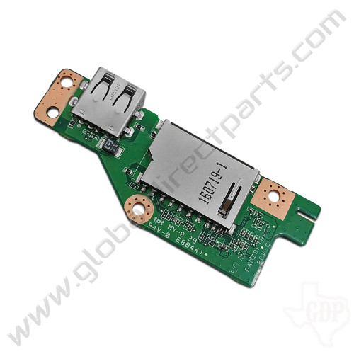 OEM Acer Chromebook C910 USB & SD Card Reader PCB