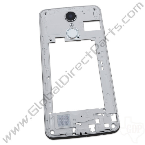 OEM LG Aristo MS210 Rear Housing - Silver [ACQ89274601]