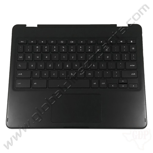 OEM Samsung Chromebook Pro XE510C24 Keyboard with Touchpad [C-Side] - Black [BA59-04124A]