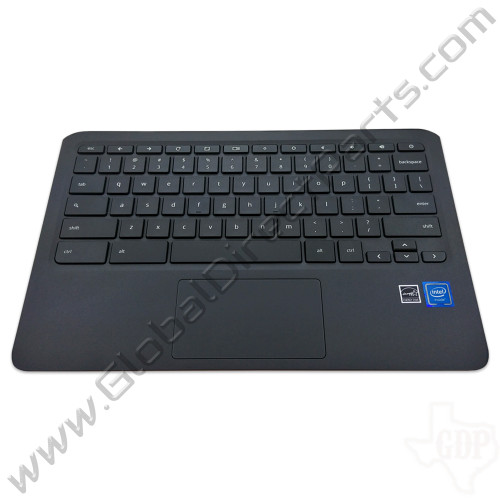 OEM HP Chromebook 11 G6 EE, 11A G6 EE Keyboard with Touchpad [C-Side] - Gray [L92334-001]