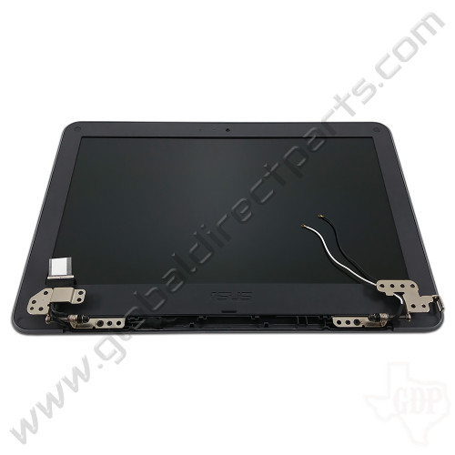 OEM Reclaimed Asus Chromebook C202S Complete LCD Assembly - Dark Gray [Gray Bumper]