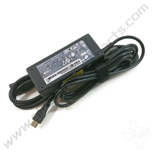 OEM Acer Chromebook C732, C732T, C733, C933, Spin 11 R751T, CP311, Spin 311 R721T, Spin 512 R851T, Spin 511 R752T Type-C Charger Set