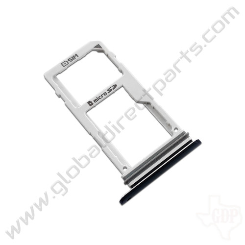 OEM LG V35 ThinQ SIM Card Tray - Black [ABN75838901]