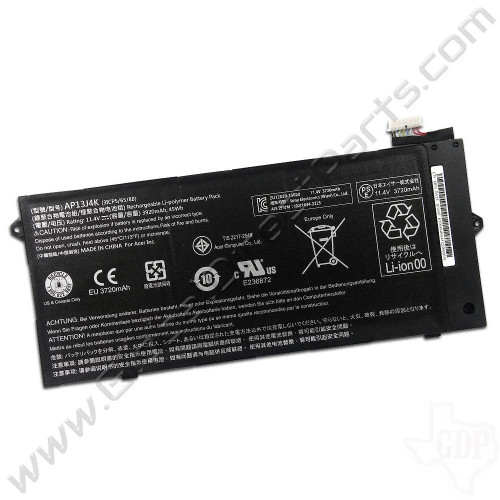 OEM Acer Chromebook C720, C720P, C740, CB3-431, CP5-471 Battery [AP13J4K]