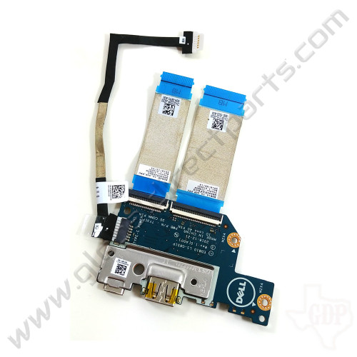 OEM Dell Chromebook 11 3100 Education Type-C USB PCB with Flexes