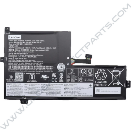 OEM Lenovo 500e Yoga Chromebook Gen 4 82W4 Chromebook Battery [5B11K08432]