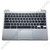 OEM Samsung Chromebook 2 XE500C12 Keyboard with Touchpad [C-Side] - Gray [BA96-06937A]