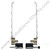OEM Lenovo ThinkPad 11e Chromebook Metal Hinge Set
