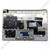 OEM HP Reclaimed Chromebook 11 G5, G5 Touch, 11-V011DX Keyboard with Touchpad [C-Side] - Black [900818-001]