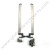 OEM Acer Chromebook 314 C933, CB314-1H, CB314-1HT Metal Hinge Set [33.HKDN7.001 / 33.HKDN7.002]