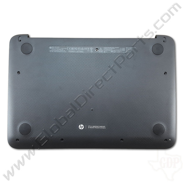 OEM HP Chromebook 11 G3, G4 Bottom Housing [D-Side] - Black [784191-001]