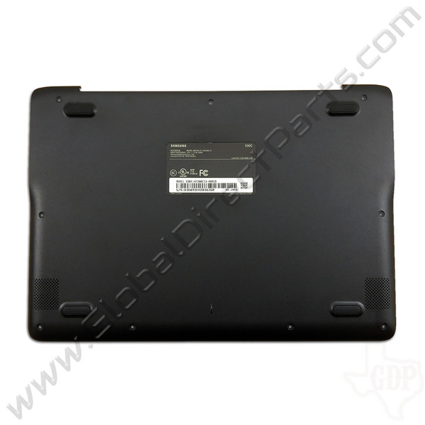 OEM Samsung Chromebook 3 XE500C13 Bottom Housing [D-Side] - Black [BA98-00759A]