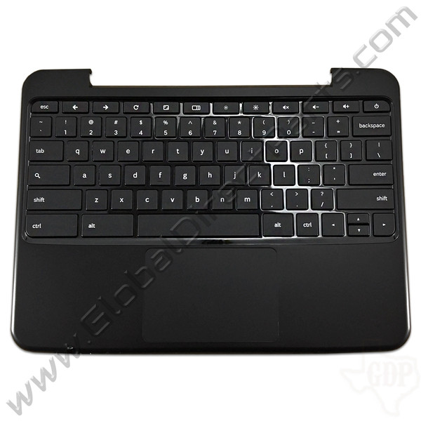 OEM Reclaimed Samsung Chromebook XE500C21 Keyboard with Touchpad [C-Side] - Black [BA75-03065A]