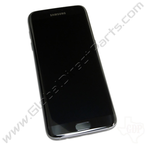 OEM Samsung Galaxy S7 Edge G935F Complete AMOLED & Digitizer Assembly with Front Housing - Black