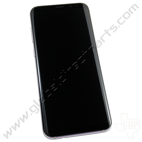 OEM Samsung Galaxy S8 AMOLED & Digitizer Assembly with Front Housing - Gray