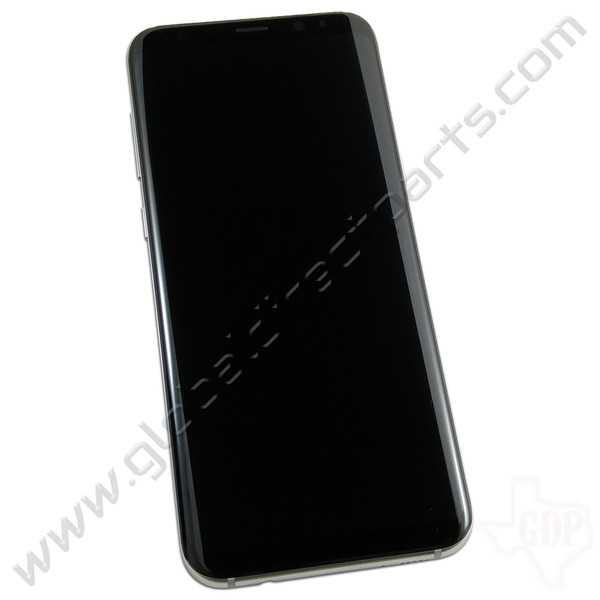 OEM Samsung Galaxy S8+ AMOLED & Digitizer Assembly with Front Housing - Silver