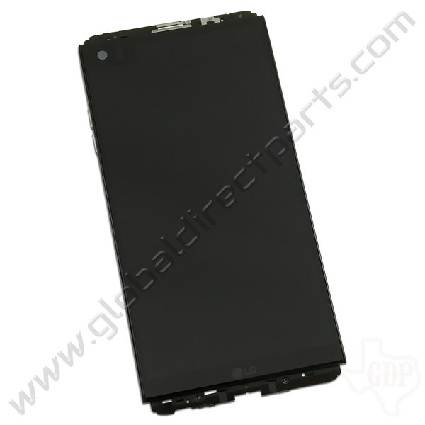 OEM LG V20 LCD & Digitizer Assembly with Front Housing - Silver