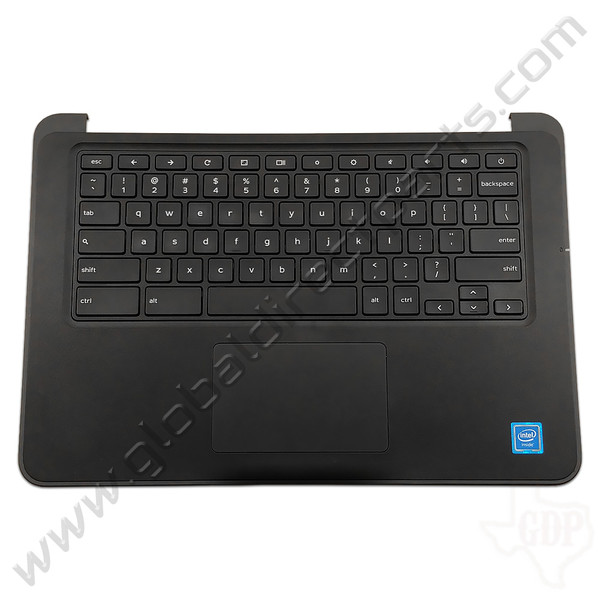 OEM Dell Chromebook 13 3380 Education Keyboard with Touchpad [C-Side] - Black