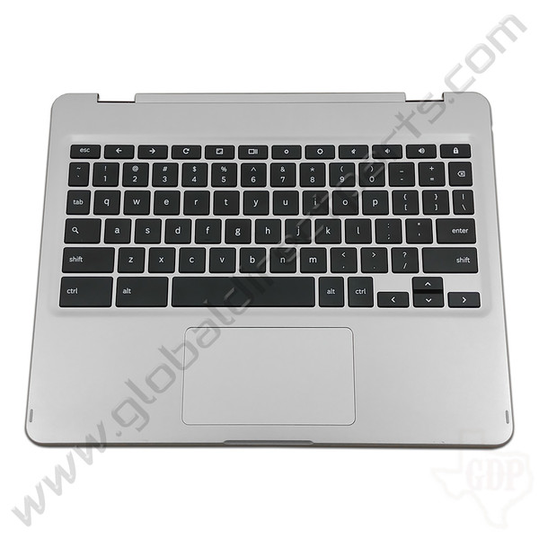 OEM Reclaimed Samsung Chromebook Plus XE513C24 Keyboard with Touchpad [C-Side] - Silver