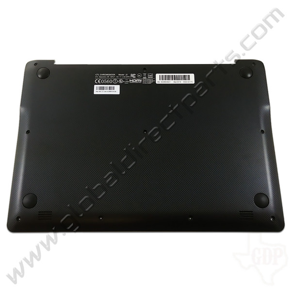OEM CTL Chromebook J2 Bottom Housing [D-Side] - Black