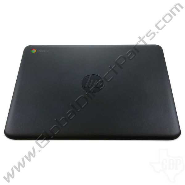 OEM Reclaimed HP Chromebook 11 G6 EE, 11A G6 EE LCD Cover [A-Side] - Gray [Black Bumper]