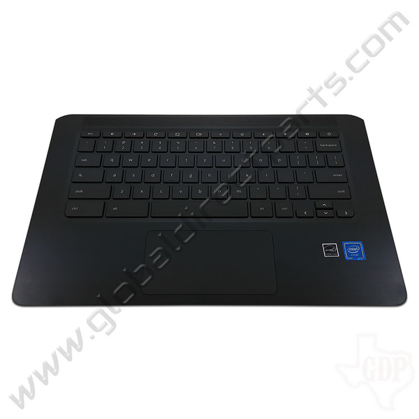 OEM Reclaimed HP Chromebook 14 G5 Keyboard with Touchpad [C-Side] - Gray [USA] [L14355-001]