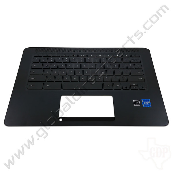 OEM Reclaimed HP Chromebook 14 G5 Keyboard [C-Side] - Gray [USA]