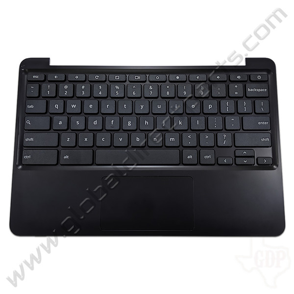 OEM Reclaimed Asus Chromebook C202S Keyboard with Touchpad [C-Side] - Black