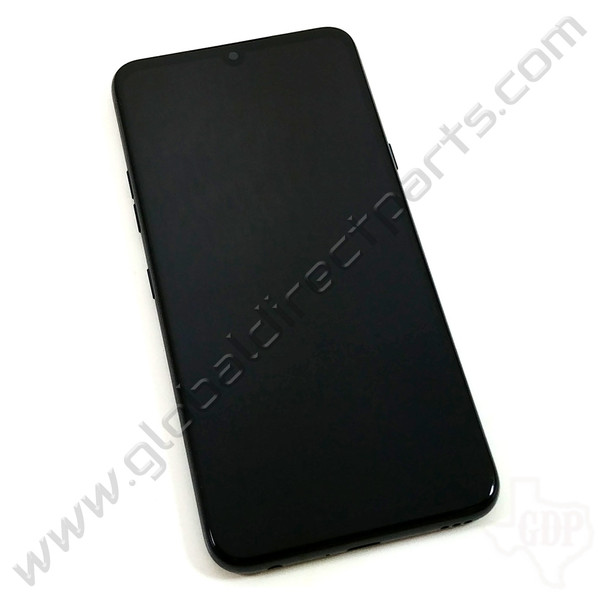 OEM LG G8X ThinQ G850 LCD & Digitizer Assembly with Front Housing - Black [ACQ30040601]